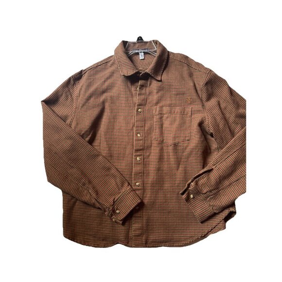 Urban Outfitters Other - Urban Outfitters Brown Plaid Heavy Flannel Size Large Men’s